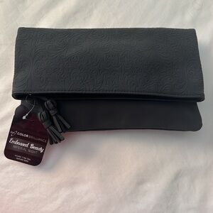 Bag Embossed Beauty. With to hair clips & Bottle to mix hair dye. Brand new